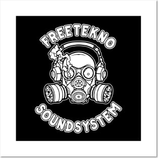 Freetekno Soundsystem Posters and Art